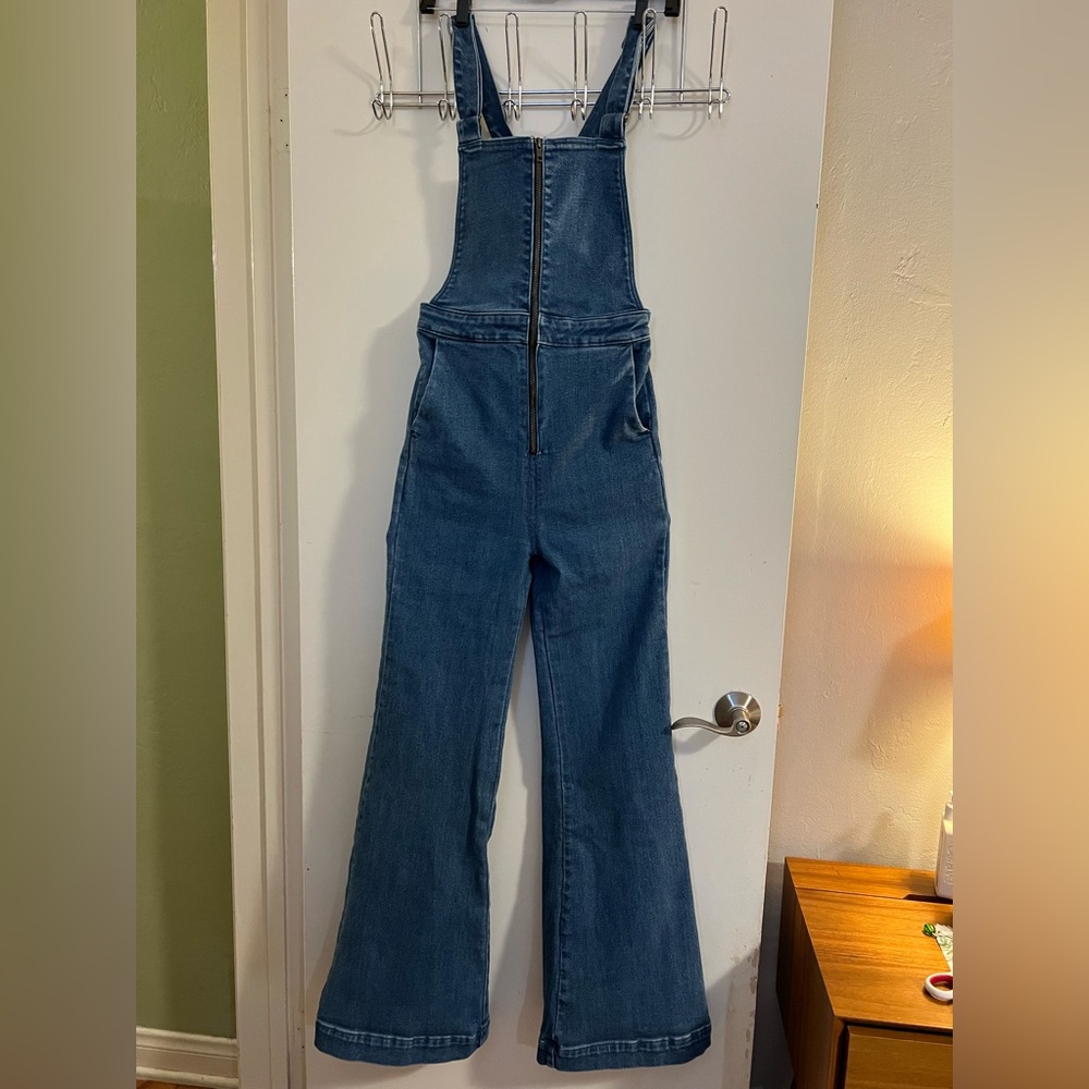 Rolla’s flare overalls, size 27